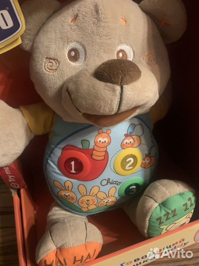 Говорящий мишка Chicco teddy