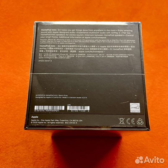 Apple HomePod Mini Slace gray/Black