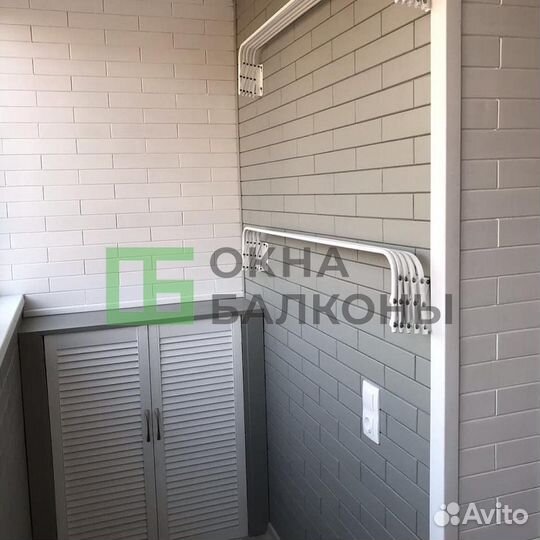 Остекление балконов. Окна пвх