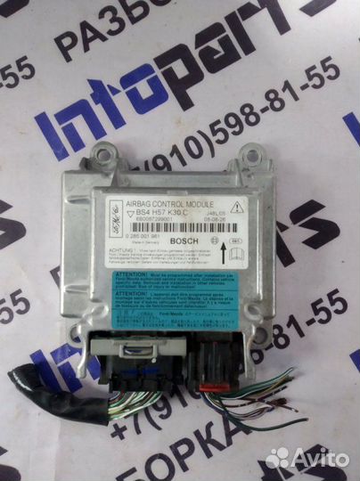 Блок управления аирбаг Mazda 3 BK Z6 2008