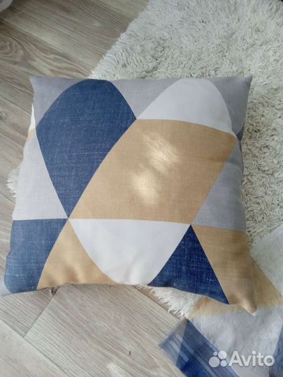 Плед 150/200+ подушка+ тюль