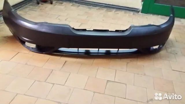 Бампер передний Део Нексия под Покрас (Рестайл)