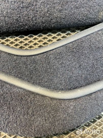 Карманы дверных карт синие VW Passat B4