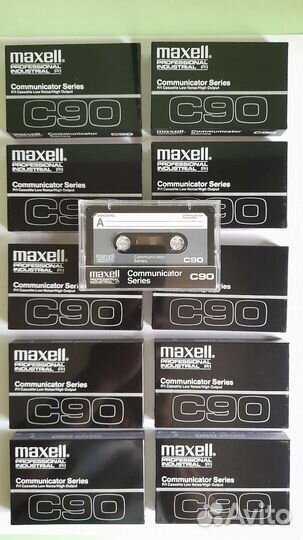 Новая кассета maxell C90 Communicator Series