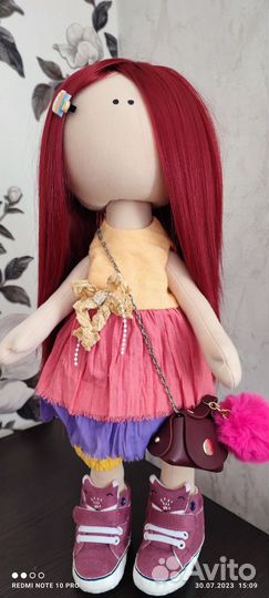 Интерьерная кукла ручной работы