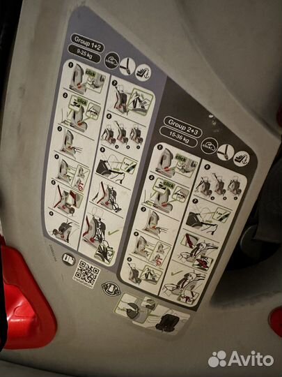 Автокресло britax romer advansafix II