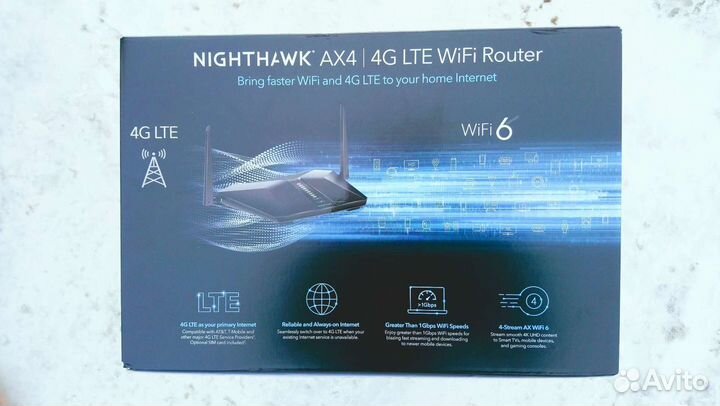 4G роутер модем Netgear 4 Stream LTE Lax20