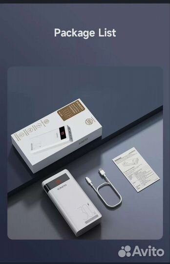 Romoss Power Bank Sence 8ps pro-pd30W; 30.000mAh