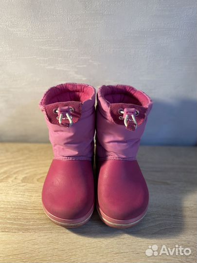 Сапожки crocs c9 утепленные