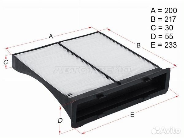 Фильтр салонный