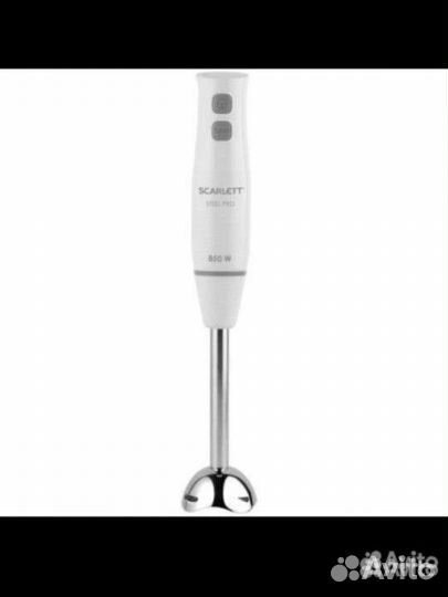 Новый блендер белый