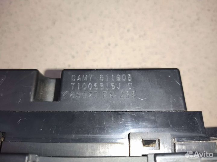 Блок управления климатом Mazda 6 GH