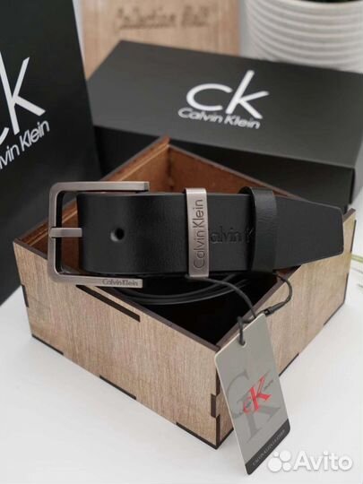 Мужской ремень CK качественный