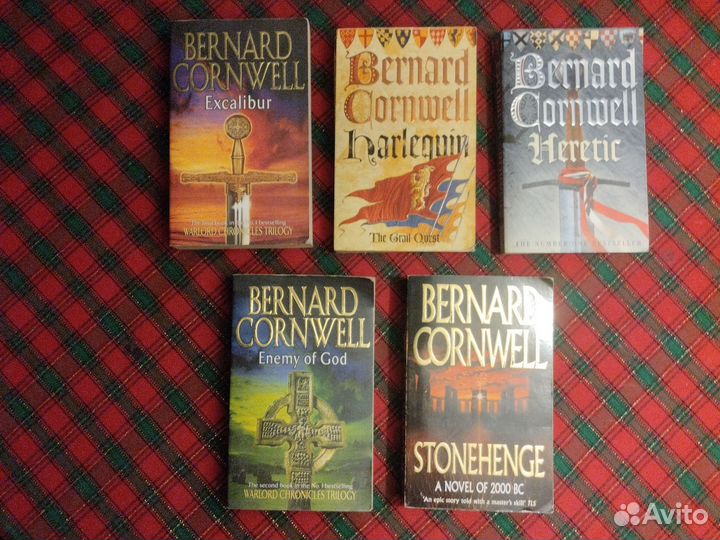 Книги Бернарда Корнуэлла на английском языке
