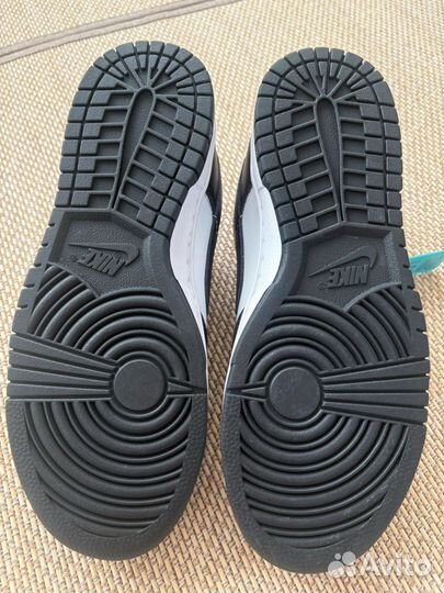 Nike Dunk low black white(Оригинал)