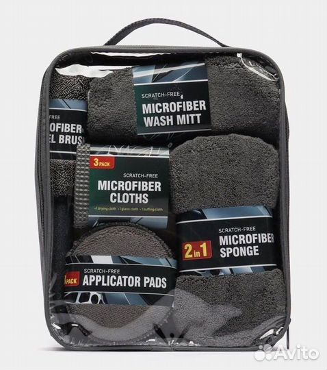 Набор для мойки авто 9 предметов
