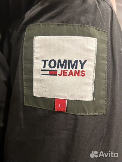 Tommy hilfiger пуховик