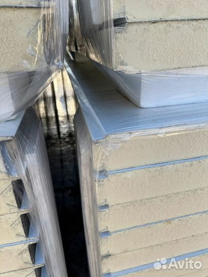 Сендвич панели 80мм PIR Новые 6м