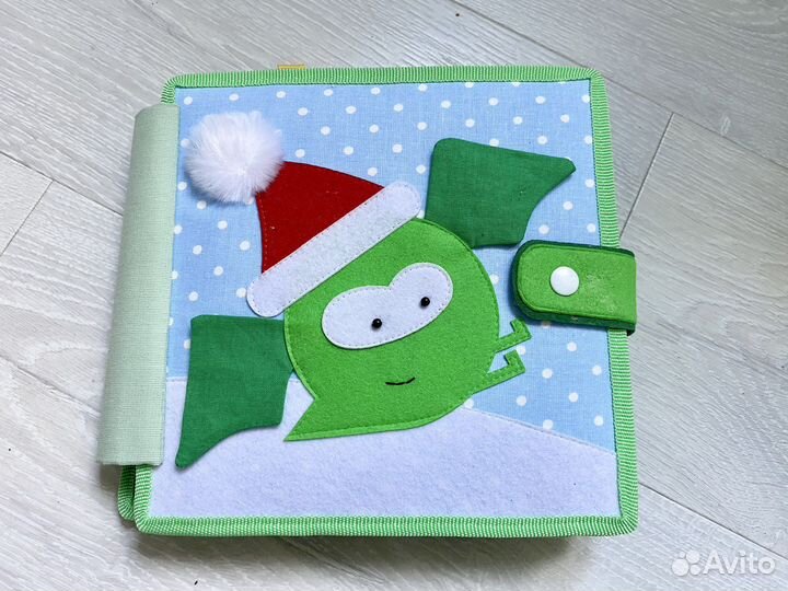 Развивающая книжка из фетра