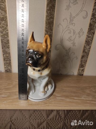 Статуэтка Бульдог лфз винтаж