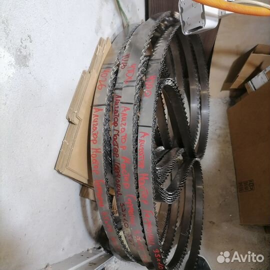 Полотно для пилы, пилорамы по дереву 4026 мм х 35