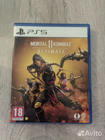 Mortal kombat 11 ultimate ps5 диск