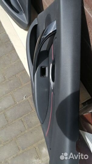 Обшивка двери bmw f30 sport line