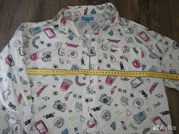 Блузка школьная 9-10 лет