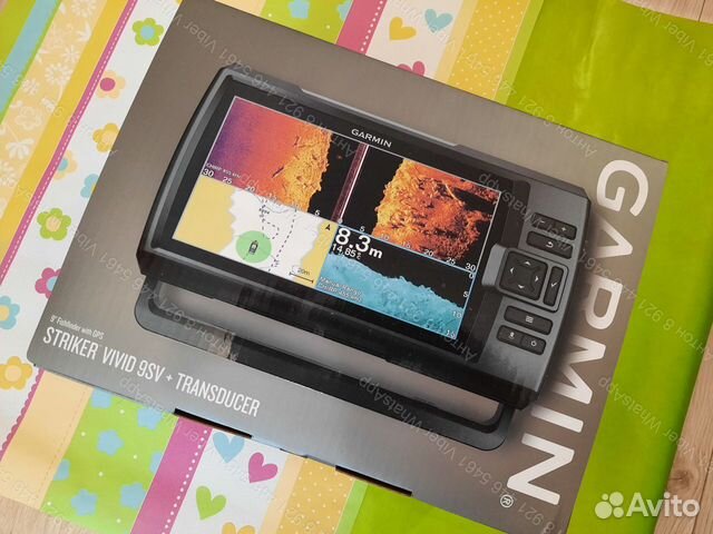 Эхолот с GPS Garmin Striker Vivid 9sv GT52HW-TM купить в Санкт ...