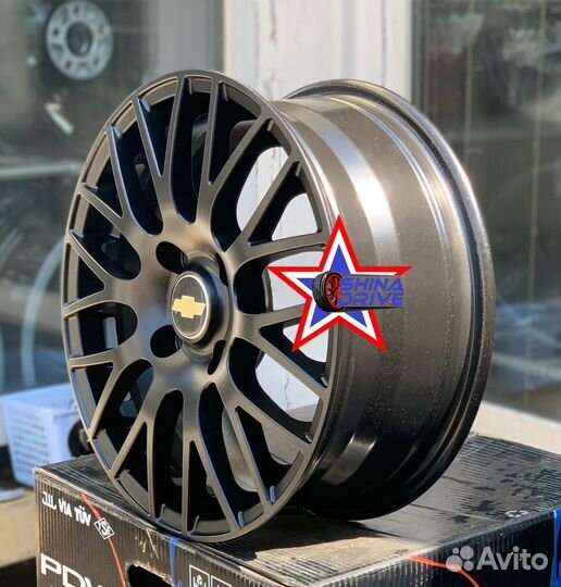 Диски GM R16 4x114,3 Black Matt edition