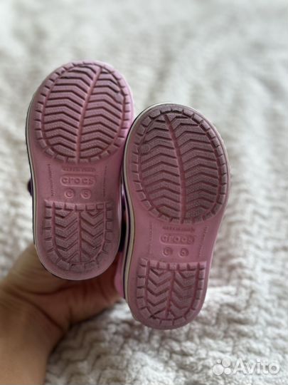 Обувь crocs для девочек c5 размер 21