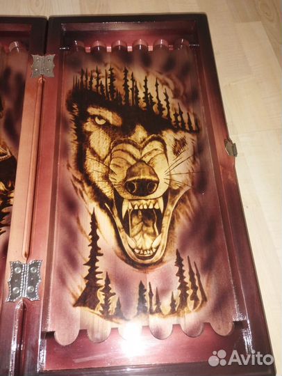 Шахматы нарды ручной работы