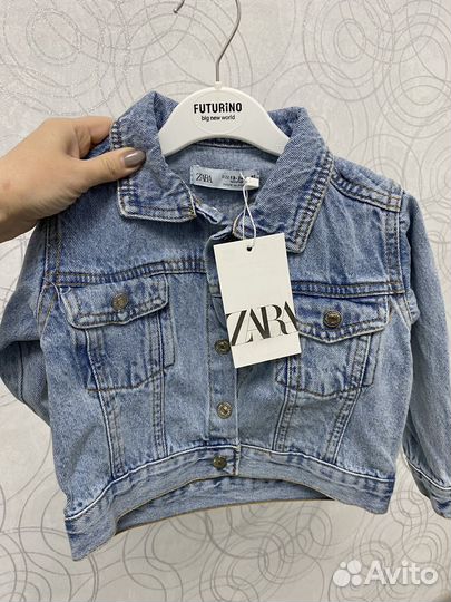 Джинсовая куртка zara