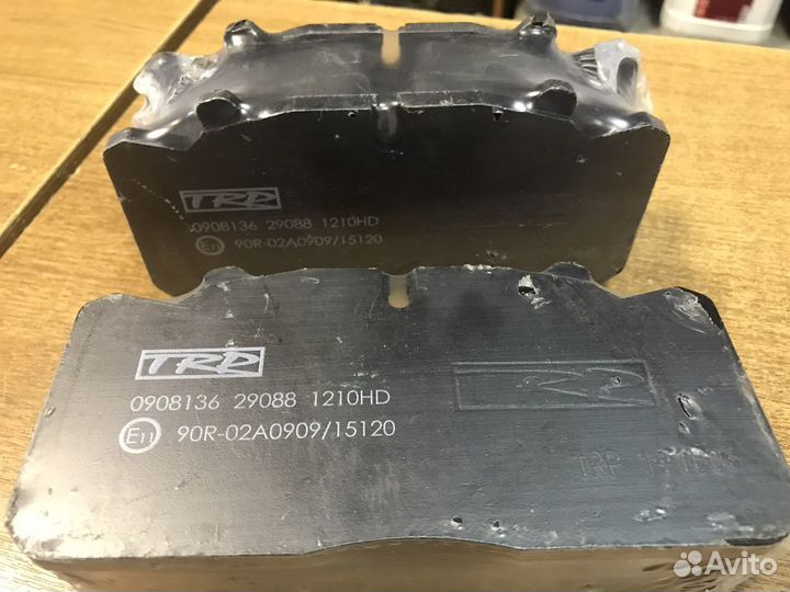 Тормозные колодки Daf Man Iveco Renault