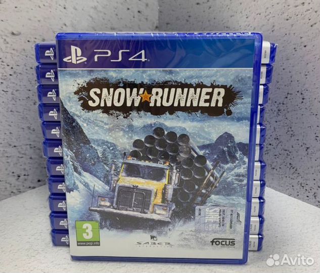 SnowRunner Ps4/ps5 русская версия диски новые