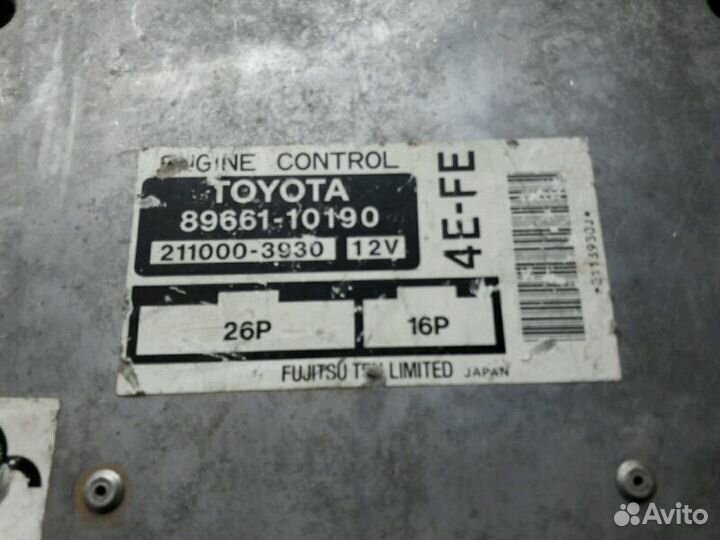 Блок управления для Toyota 89661-10190 8966110190