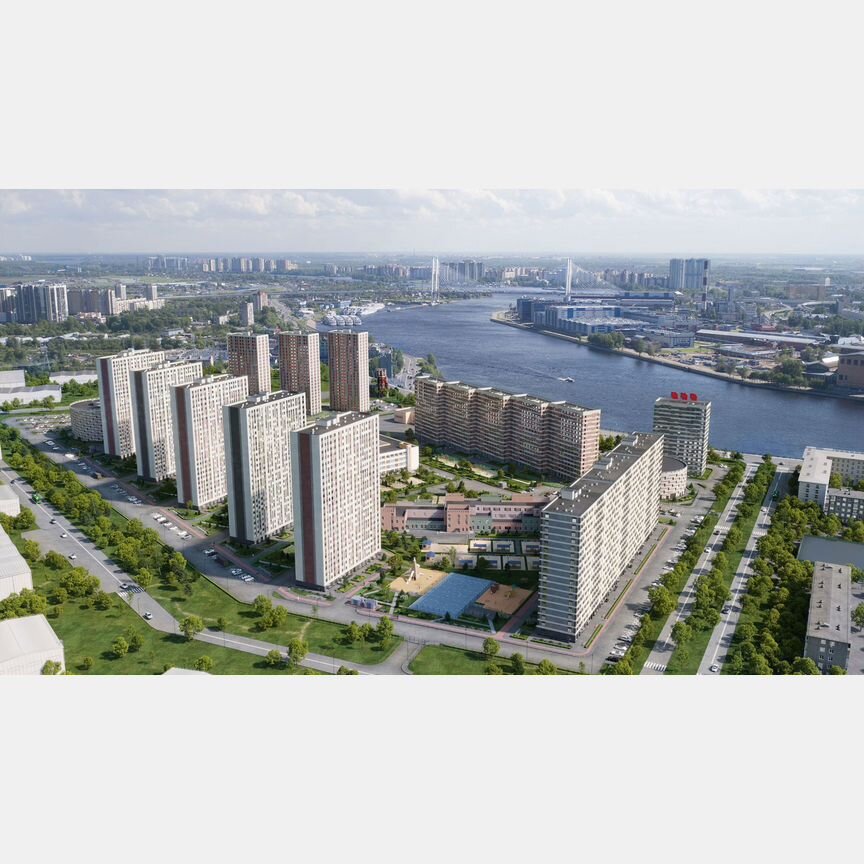 1-к. квартира, 33,3 м², 24/25 эт.