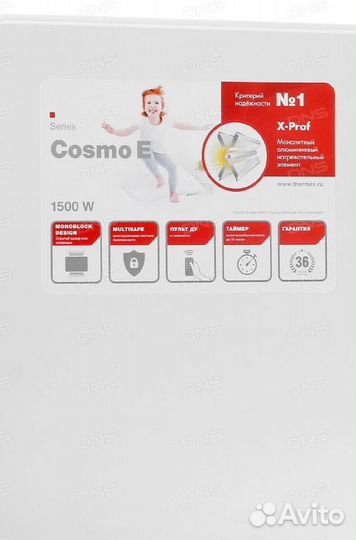 Обогреватель электрический Thermex cosmo 1500e