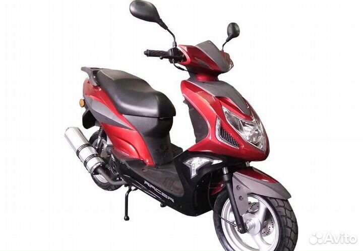 Мопед racer RC50QT-6F flame