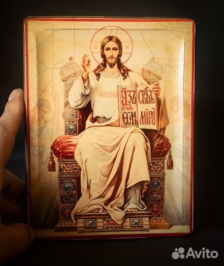Икона деревянная 