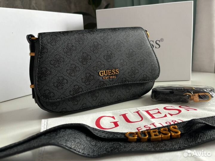 Сумка guess кросс боди 4 цвета