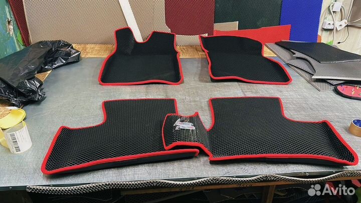 Eva ева эва коврики с бортами 3D