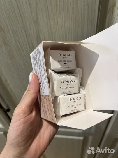 Thalgo spa молочная бомбочка для ванн