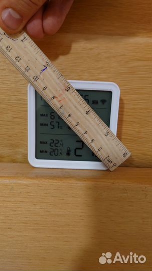 Датчик температуры и влажности Wifi Tuya + Алиса