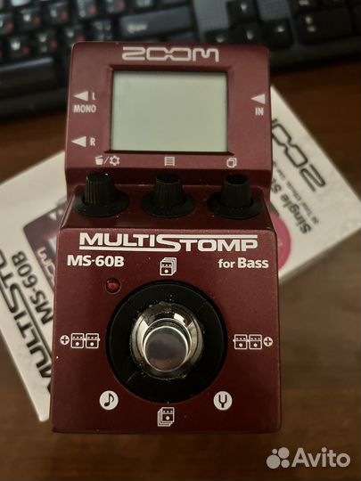 Гитарная педаль Zoom MS-60B