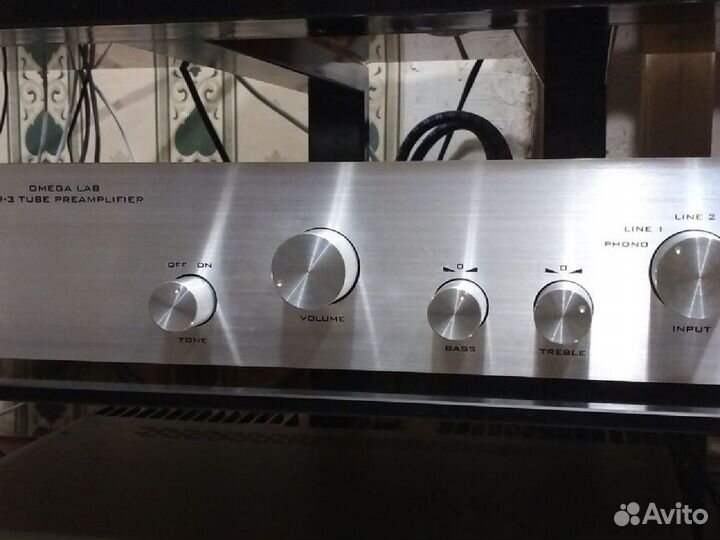 Ламповый предварительный усилитель Omega Lab
