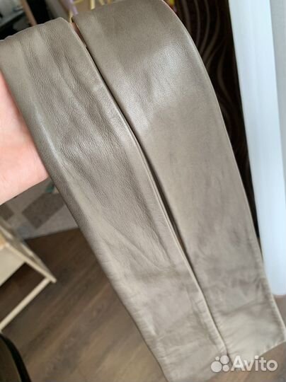 Кожанный ремень 166см