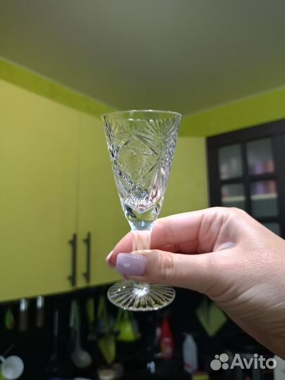 Хрустальные рюмки СССР