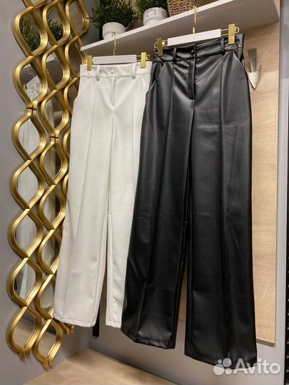 Кожаные брюки