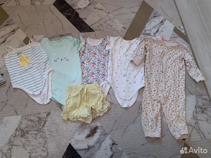 Одежда для девочки пакетом 80 86